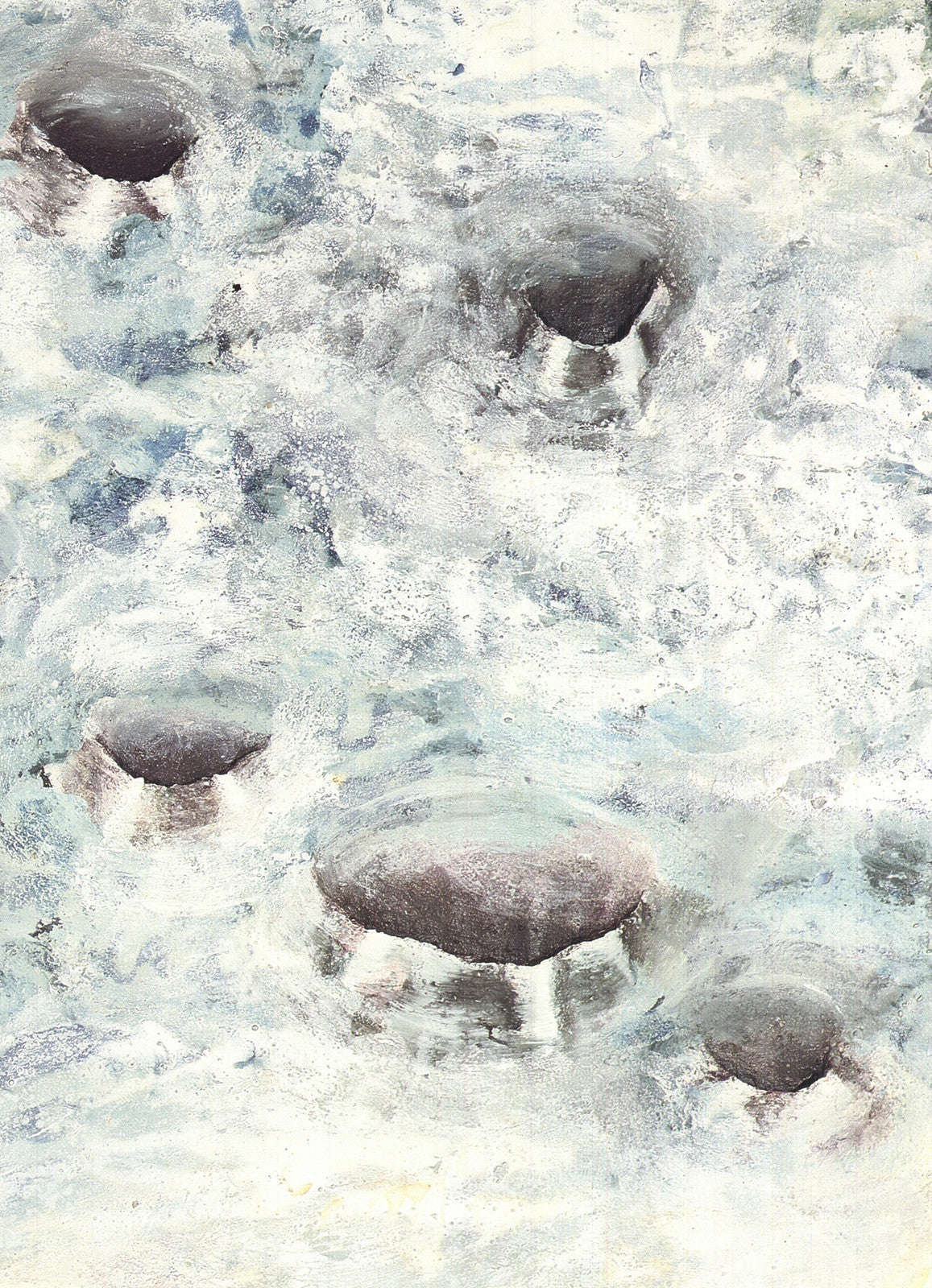 Miguel Barcelo Fifteen Holes (No Text) " Offset Lithograph Conte