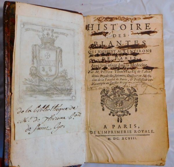 Histoire Des Plantes Qui Naissent Aux Environs De