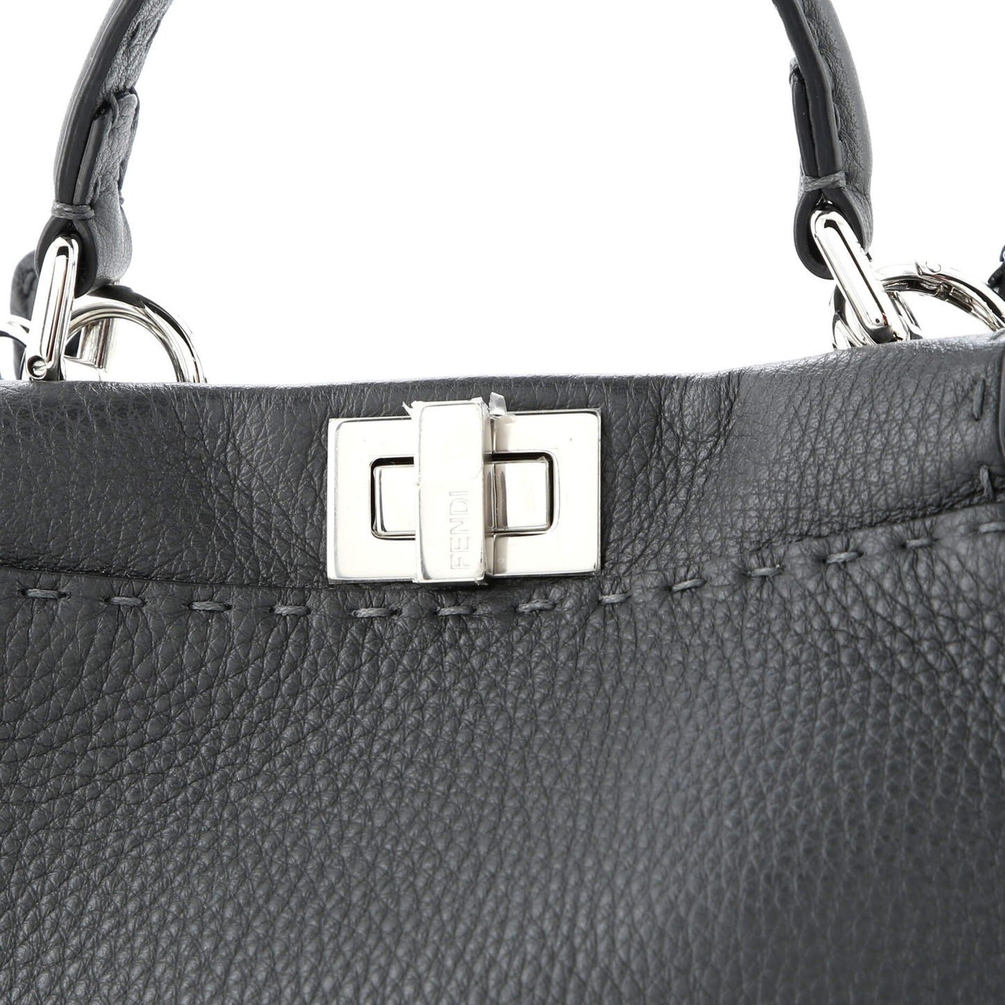 Fendi Selleria Peekaboo Bag Leather Mini