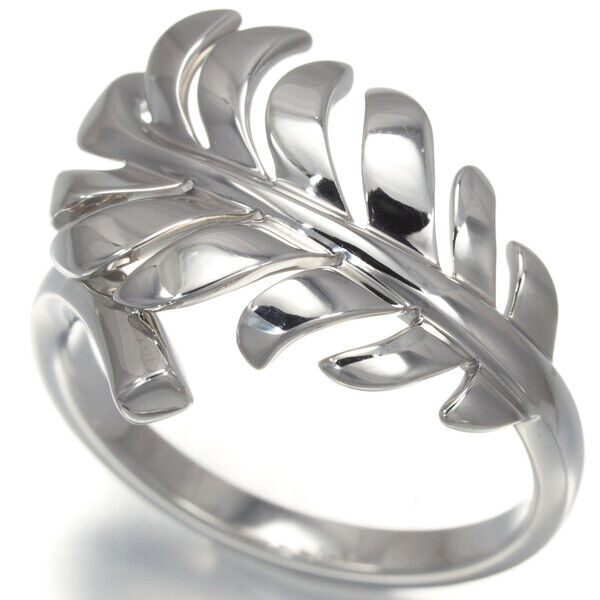 Chanel Ring Plume Eu50 18K 750 White Gold