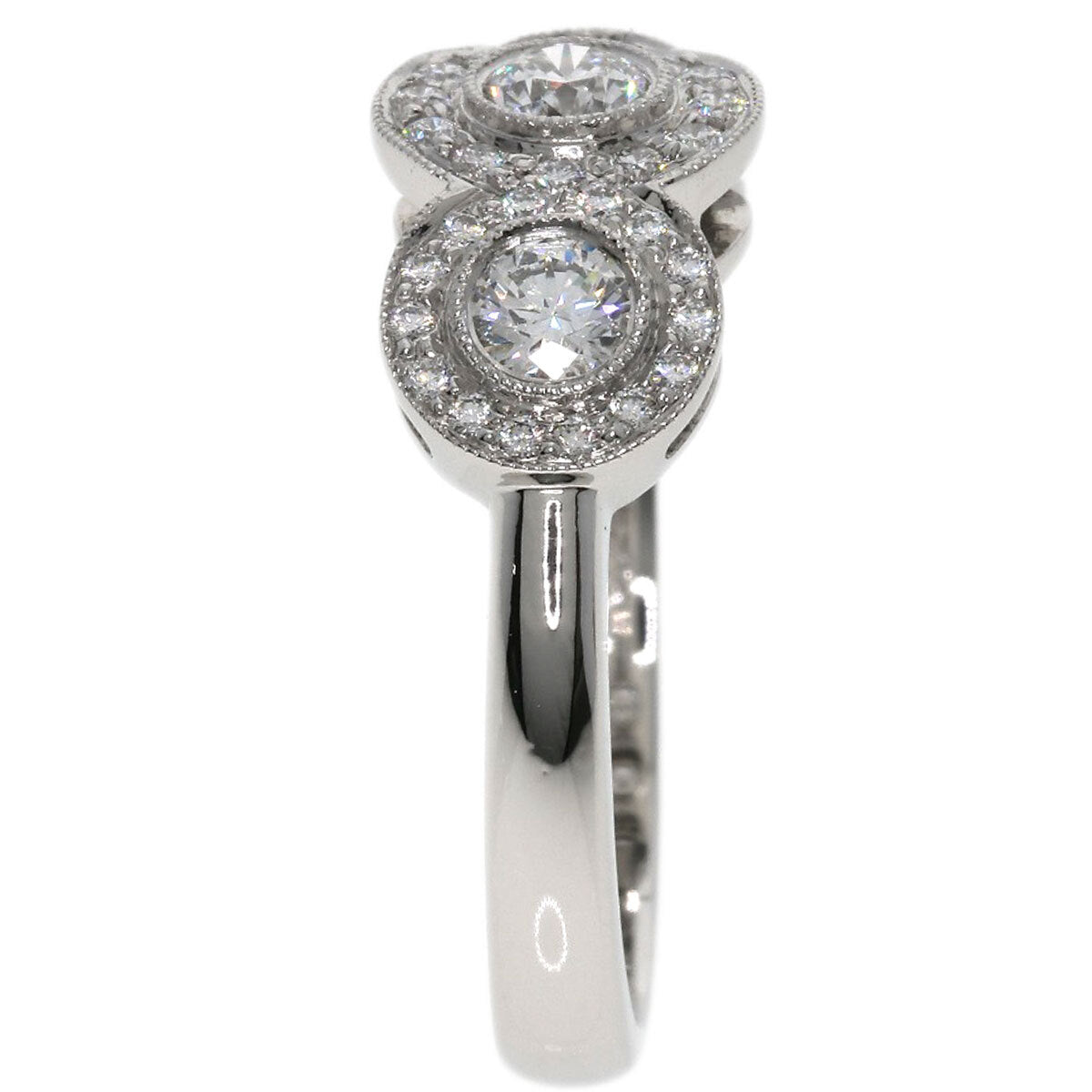 Tiffany&Co. Ring Circlet Diamond Platinum Pt950