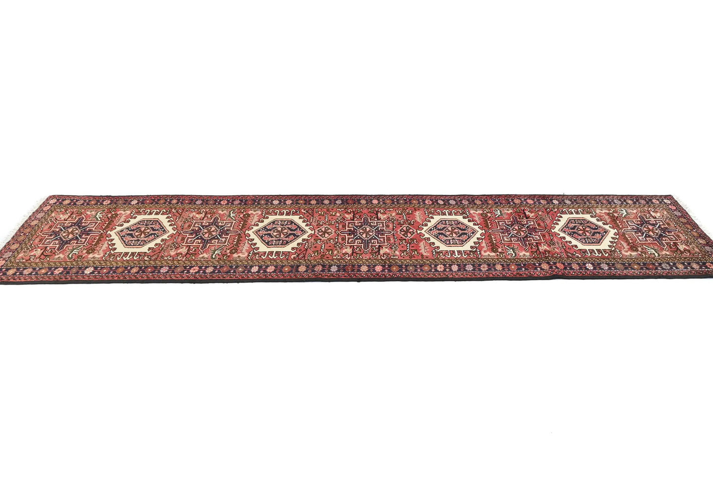 Vintage Tribal Narrow Oriental Runner Rug Kitchen