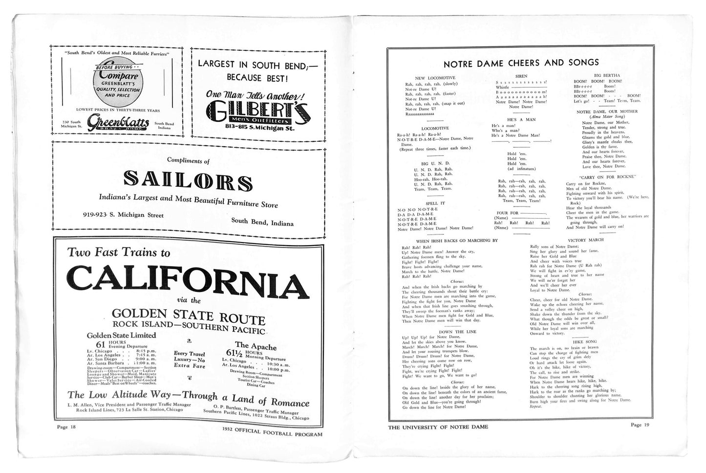 10/15/1932 Drake Vs. Notre Dame College Program 185781