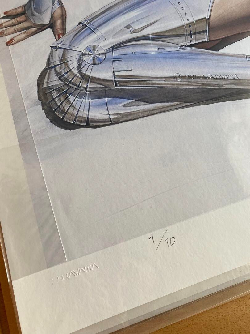 Hajime Sorayama Signed Original Giclee Print
