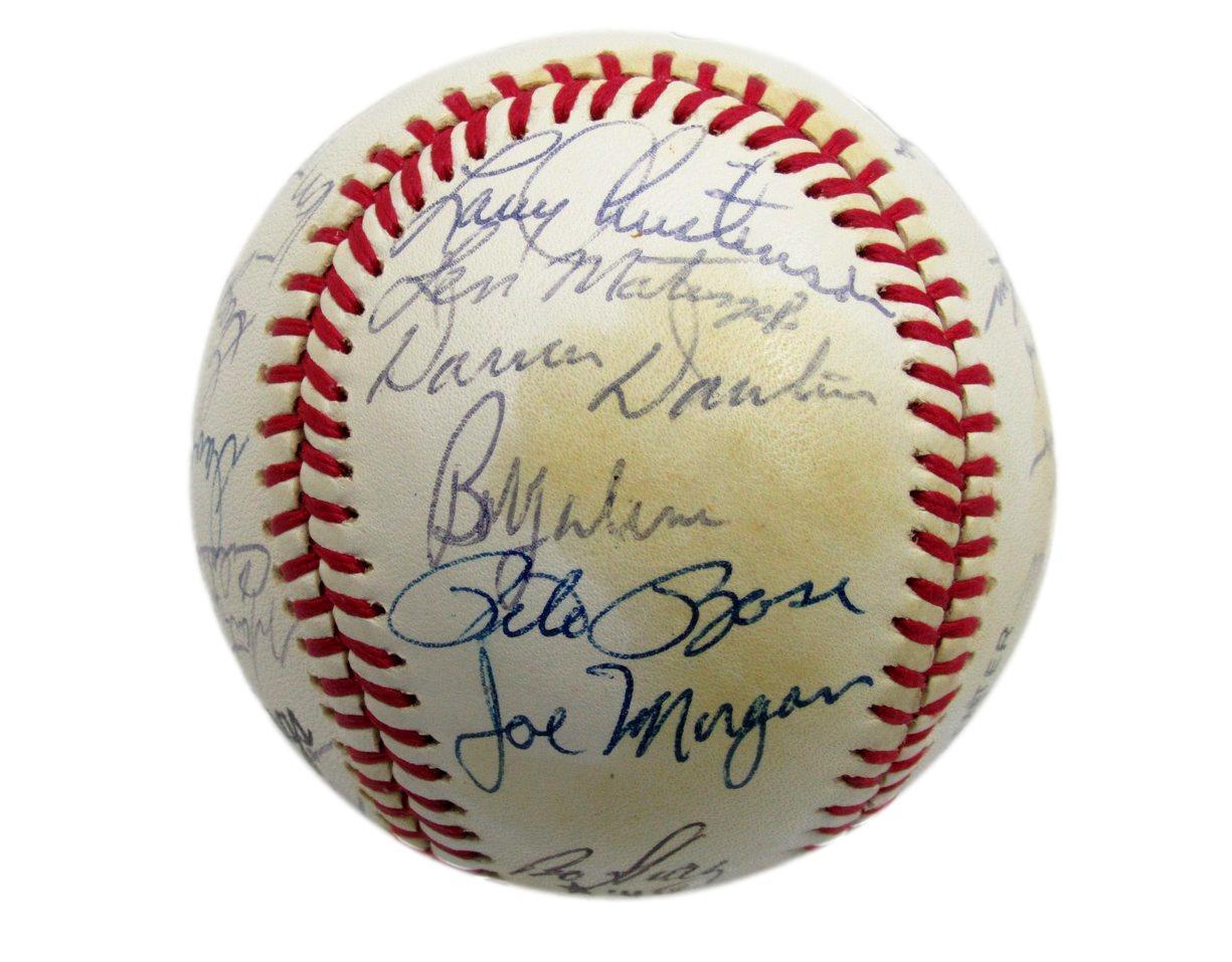 1983 Phillies Nl Champs Team Sign By 27 Onl