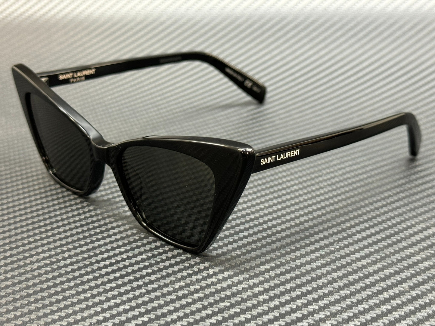 Saint Laurent Sl 244 Victoire 001 Black Cat Eye