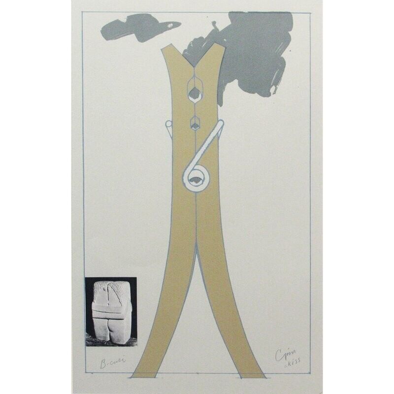 Claes Oldenburg Signed Original Lithograph Print