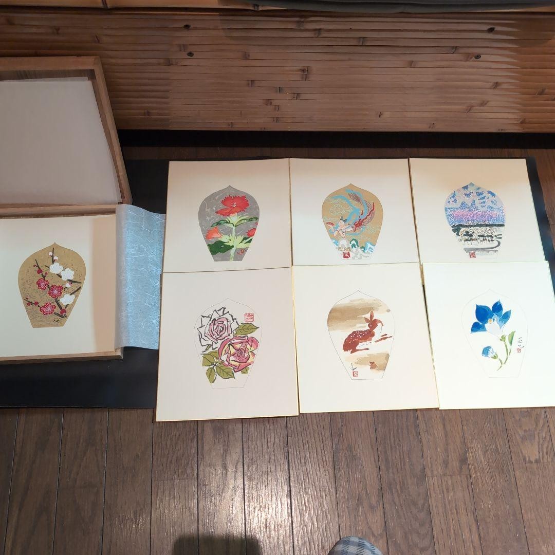 Tomikichiro Tokuriki Sange Complete 3-Box Set Of 18 Woodblock Prints Flowers