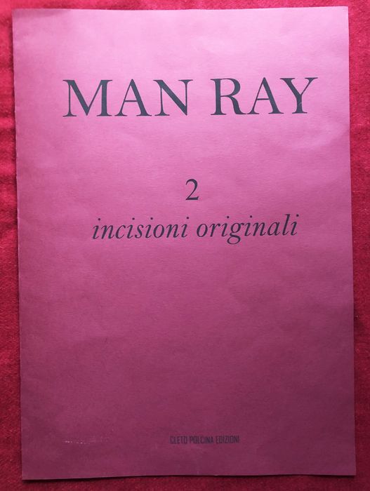 Man Ray Etching Coa Hand Signed Limited Edition