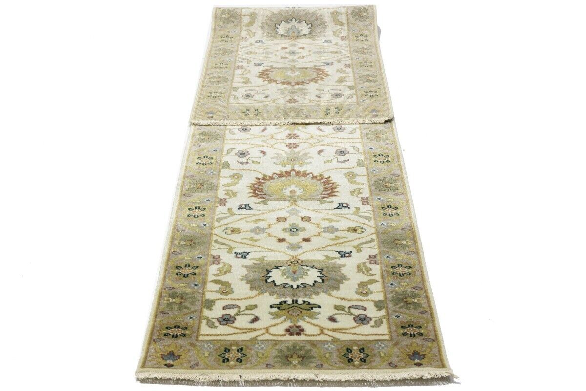Hand-Knotted Peshawar Chobi Floral Oriental