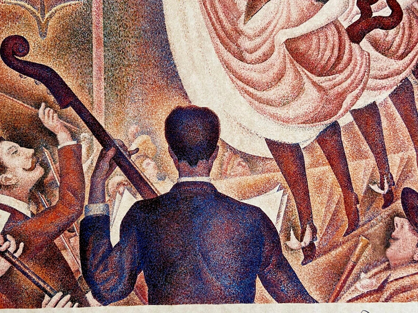 Georges Seurat Lithograph Coa Signed Numbered (Edgar Degas)