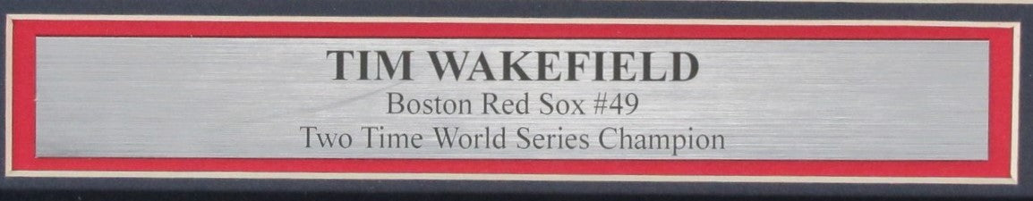 Tim Wakefield Signed/Autographed 8X10 Photo Boston Red Sox Framed Jsa 198132