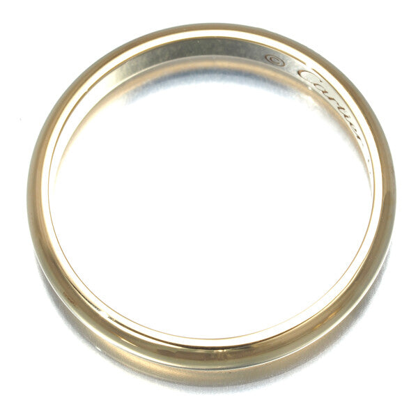 Cartier Ring 1895 Wedding Band 2.5Mm Eu51 18K 750 Yellow Gold