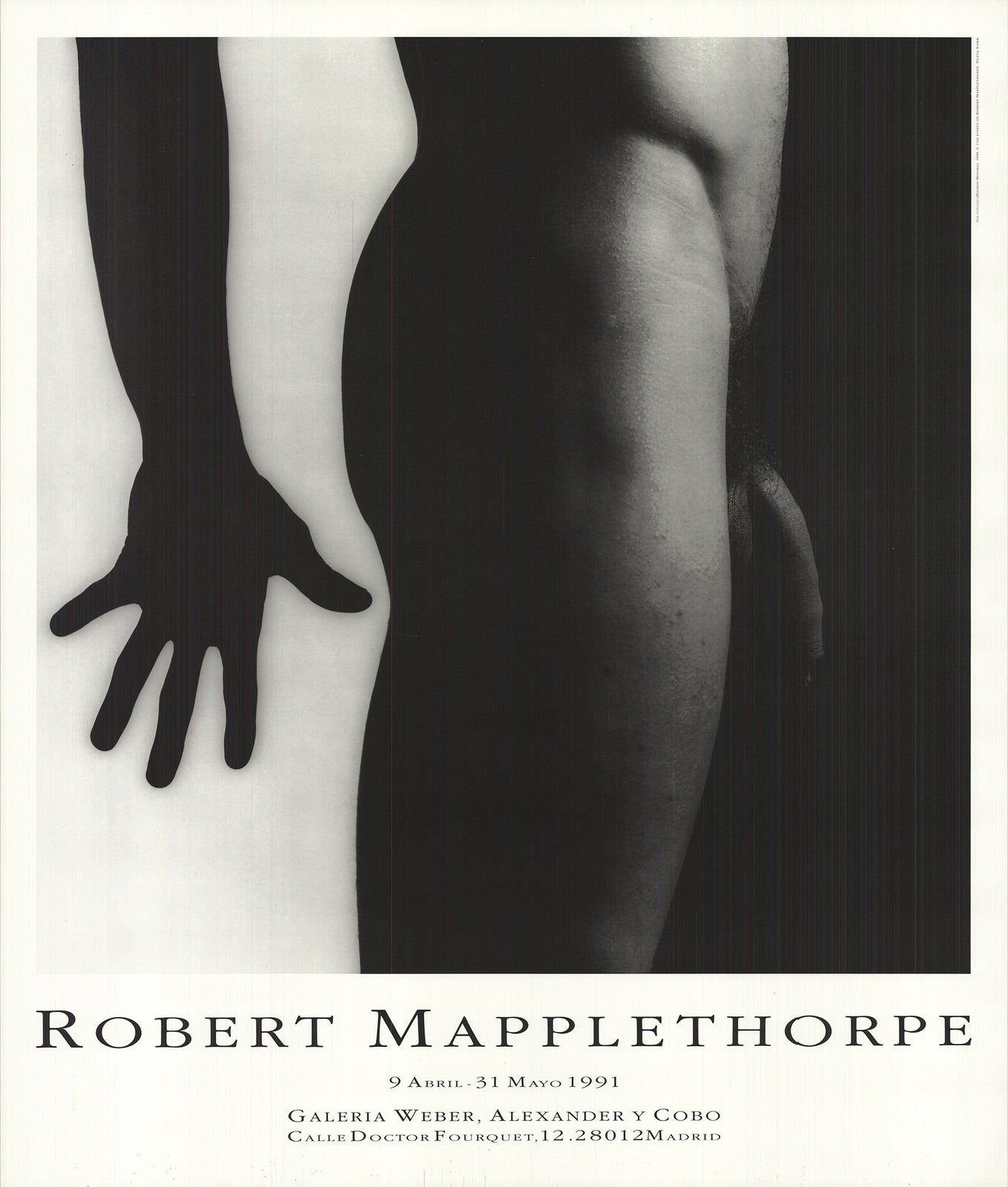 Robert Mapplethorpe Sin Titulo (Milton Moore) " Offset Lithograph 1