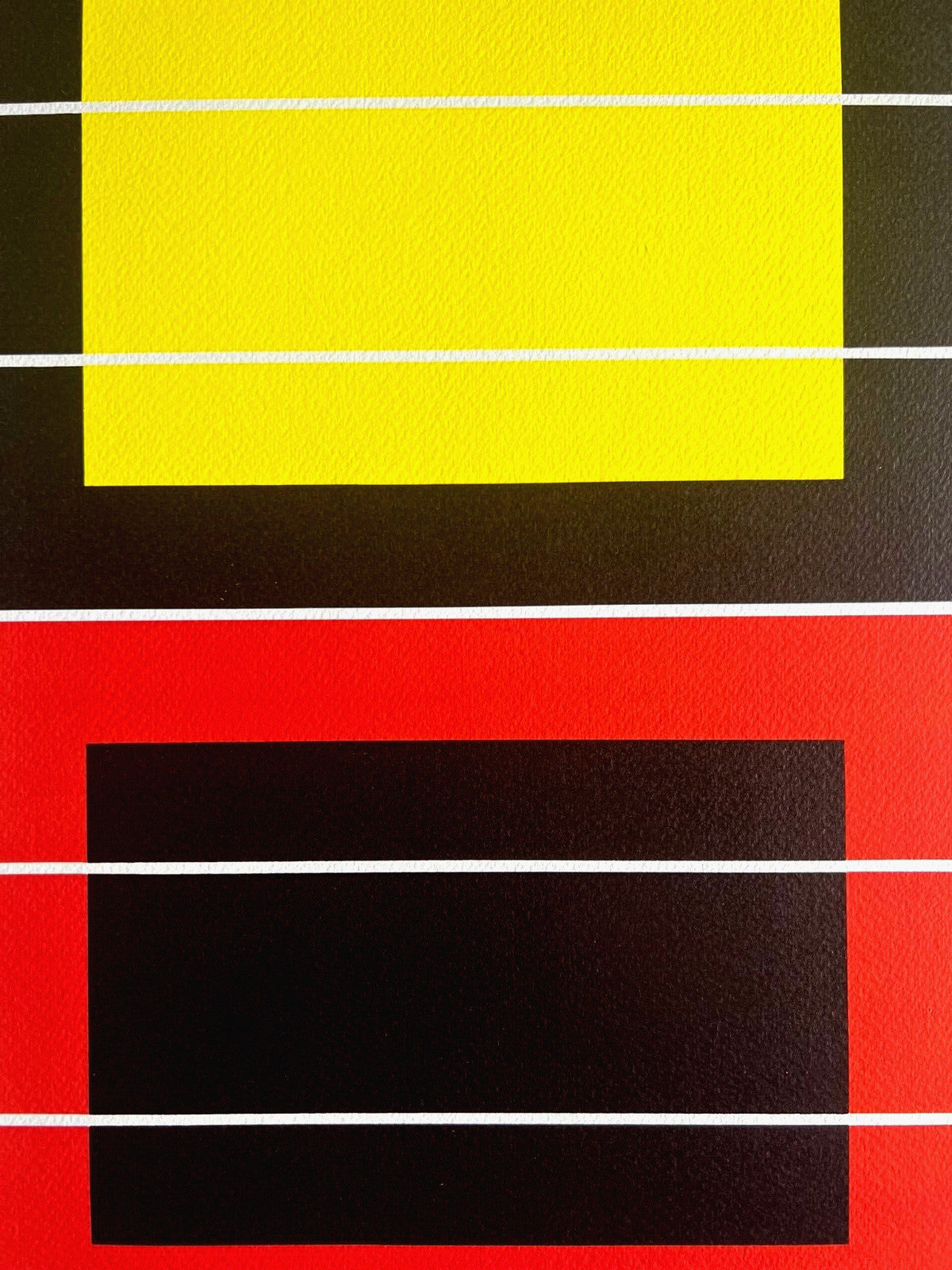 Donald Judd Lithograph Coa Signed Op Numbered In Pencil Crayon 180