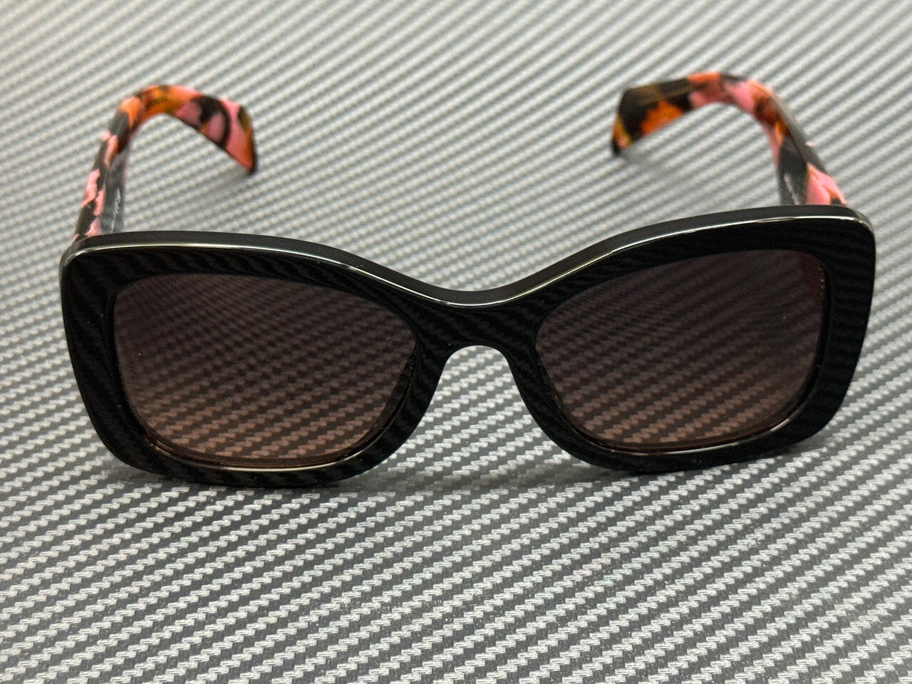 PRADA PR A08S 12O50C Black Grey Gradient Women's