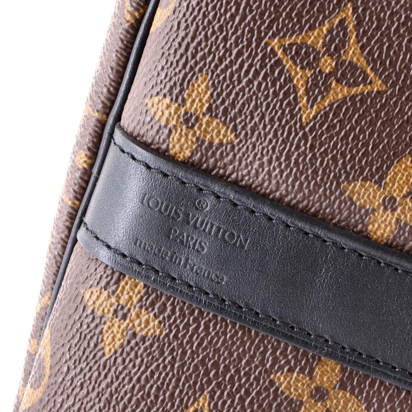 Louis Vuitton Keepall Bandouliere Bag Macassar Monogram Canvas 55