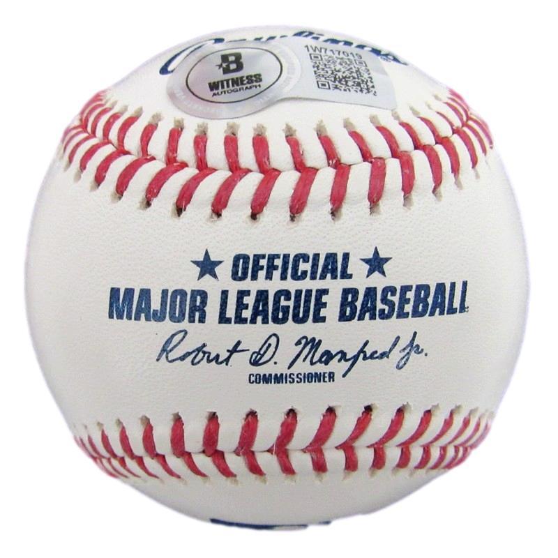 Trea Turner Signed Rawlings Oml Baseball