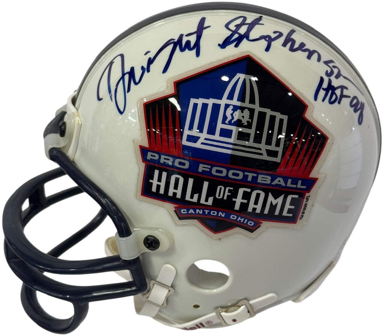 Dwight Stephenson Autographed Hall Of Fame Mini Helmet