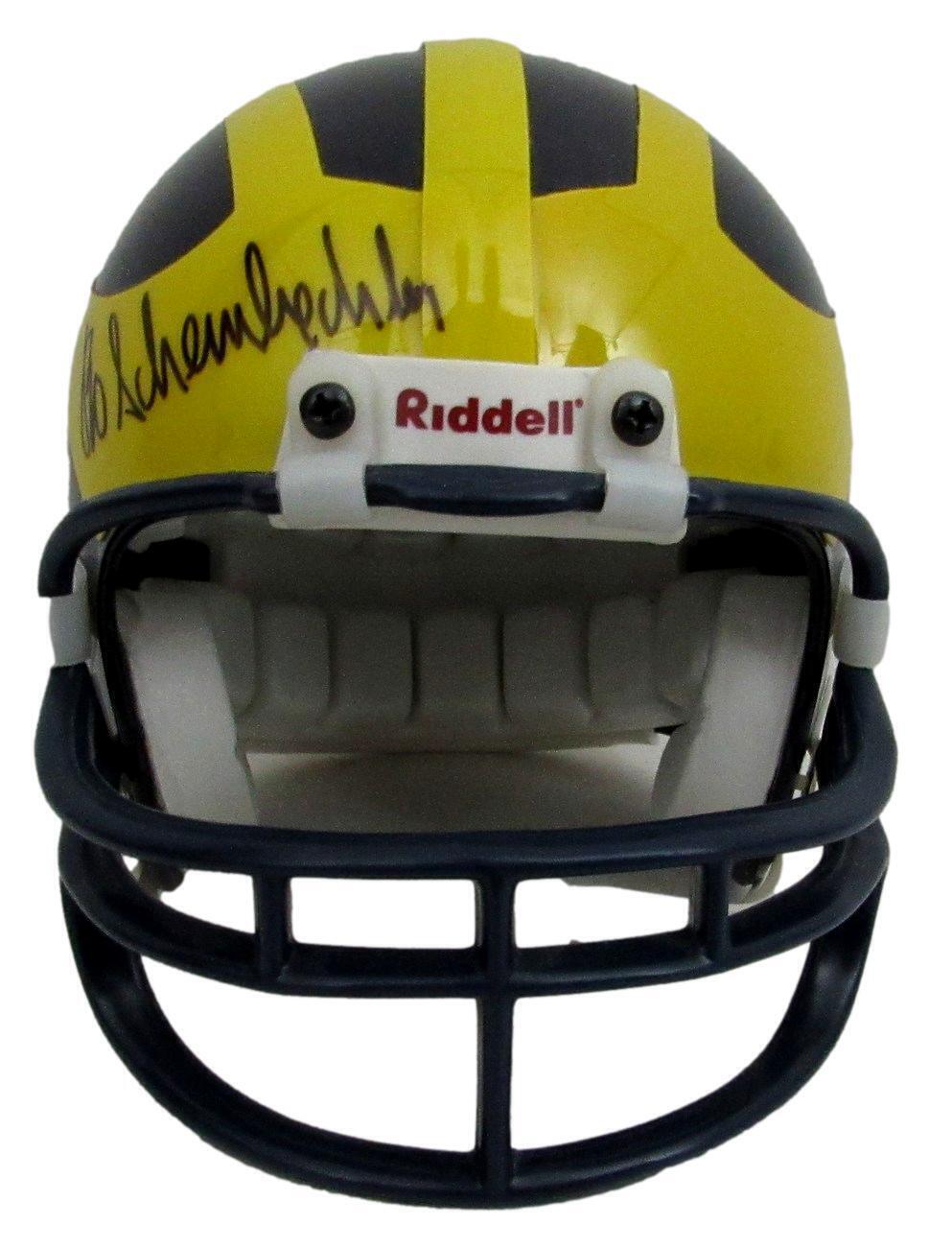 Bo Schembechler Autographed Mini Football Helmet