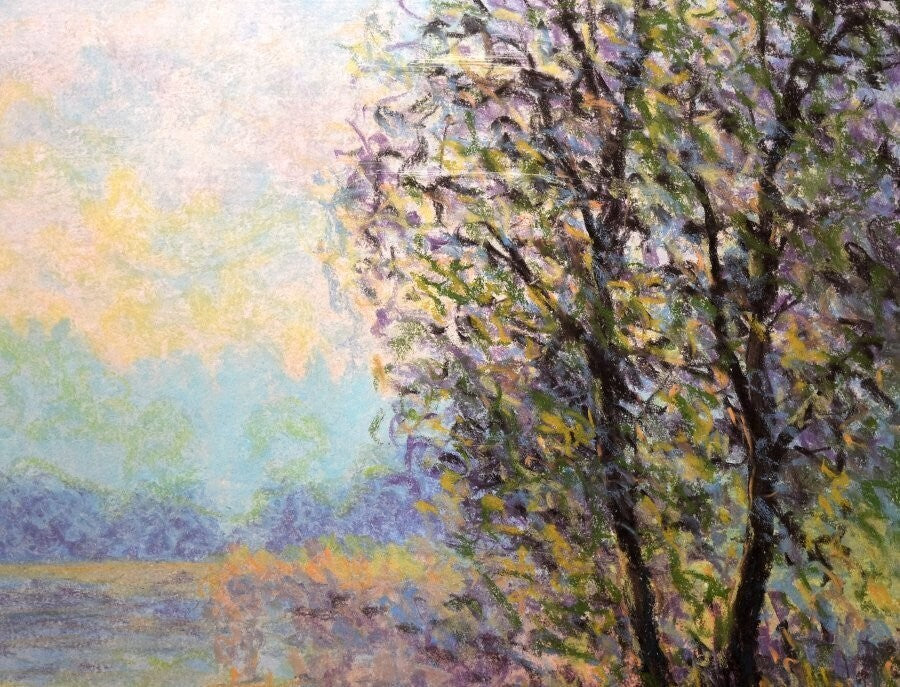 Rodolphe Planquette Signed Pastel On Paper