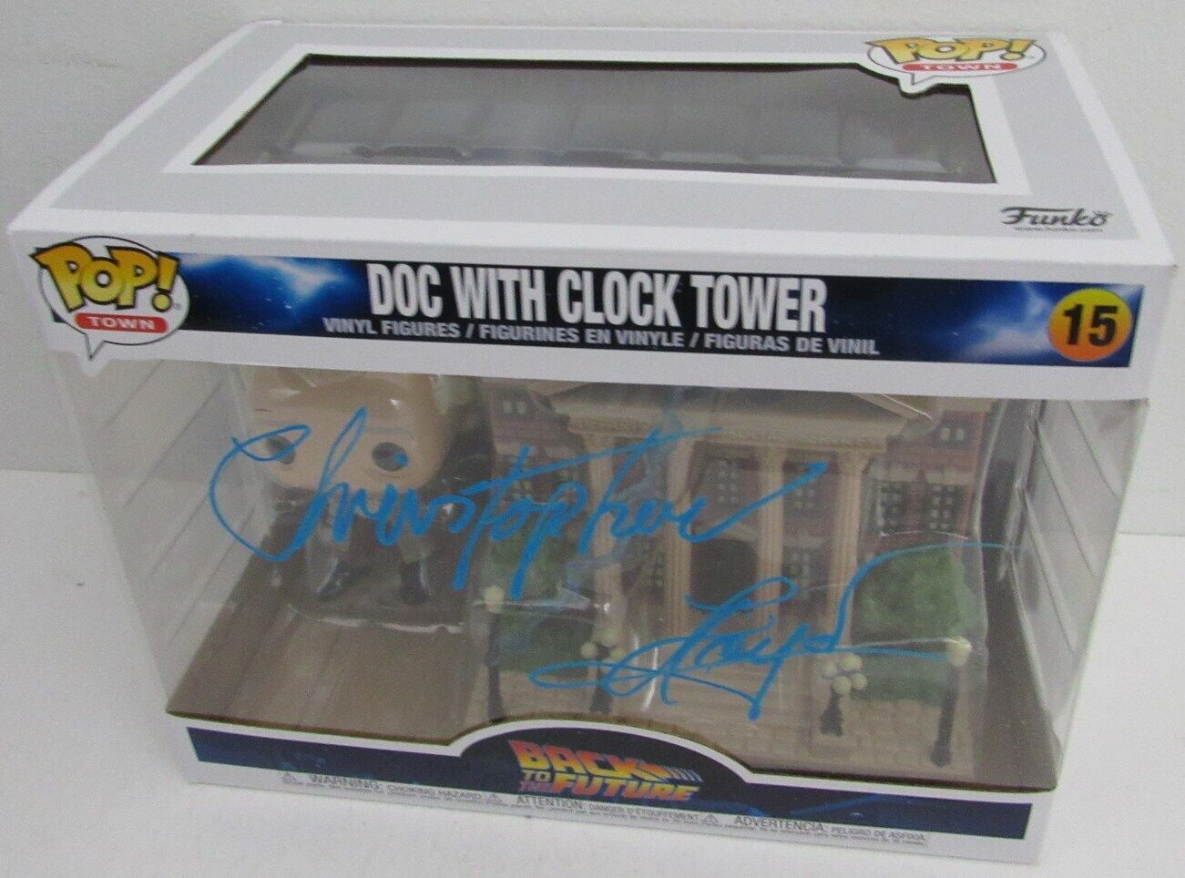 Christopher Lloyd Autographed Funko Pop #15 Doc