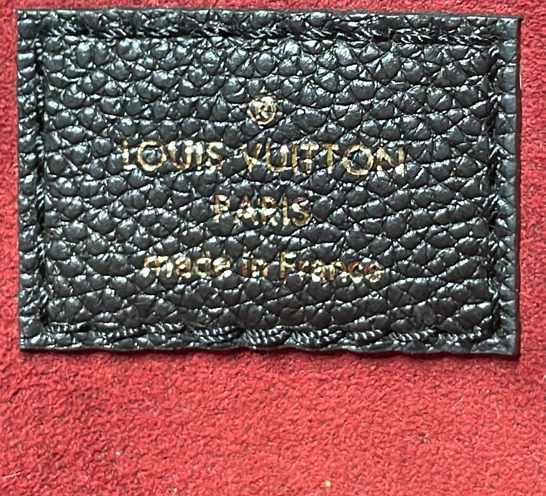 Louis Vuitton Petit Palais Handbag Monogram Empreinte Giant