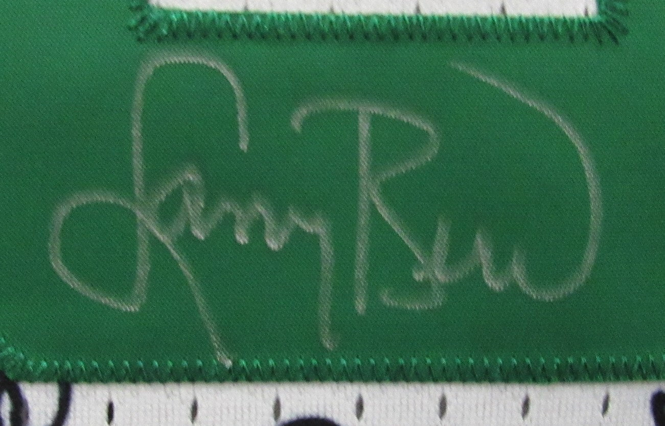 Larry Bird Autographed White Doodle Mitchell &