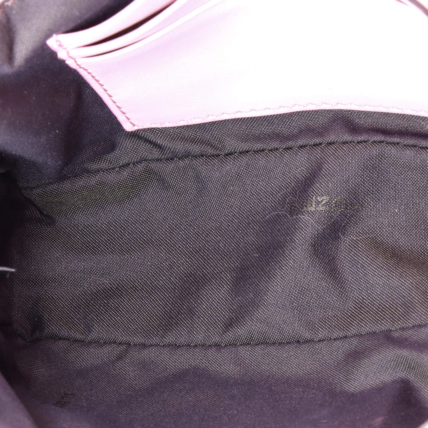 Fendi Baguette Nm Bag Zucca Embossed Velvet Mini