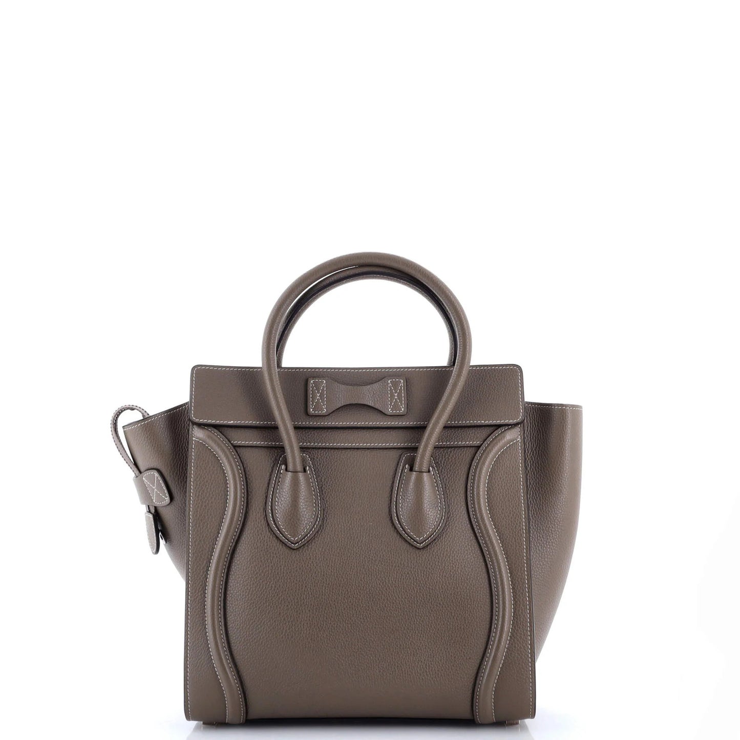 Celine Luggage Bag Grainy Leather Micro