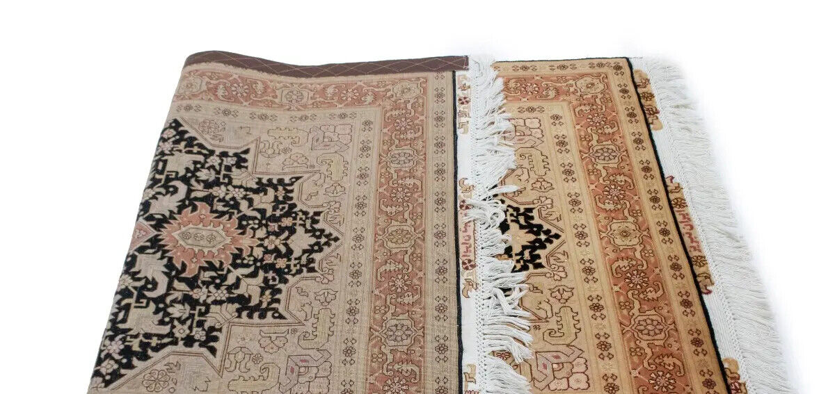 Handmade Signed Oriental Rug Classic Floral Kork