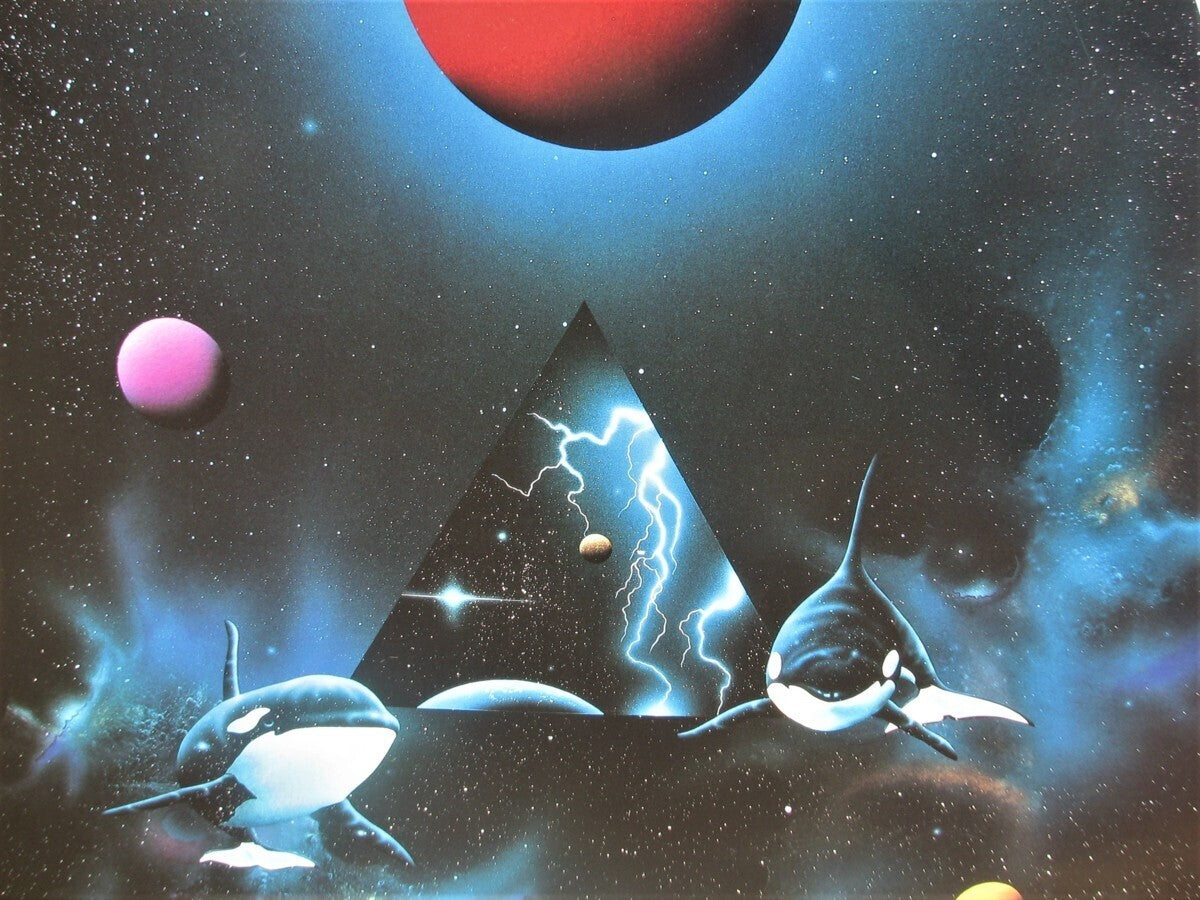 Michael David Ward - 'Portal' Mixed Media Print