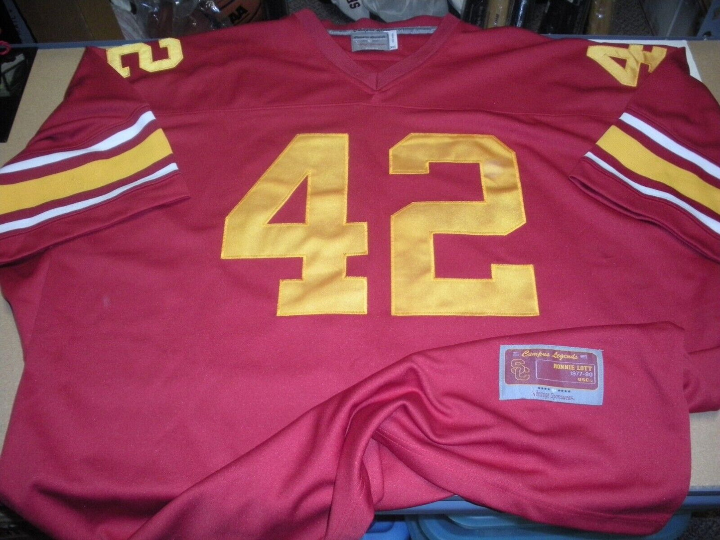 Ronnie Lott Usc Trojans Jsa/Coa Official Licensed