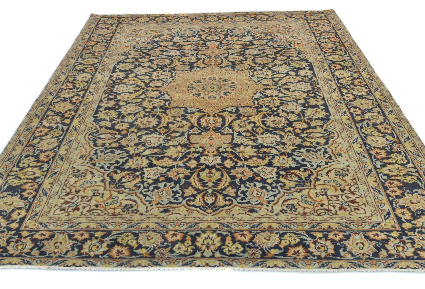 6'5X8'2 Ft Handmade Semi-Antique Oriental Rug