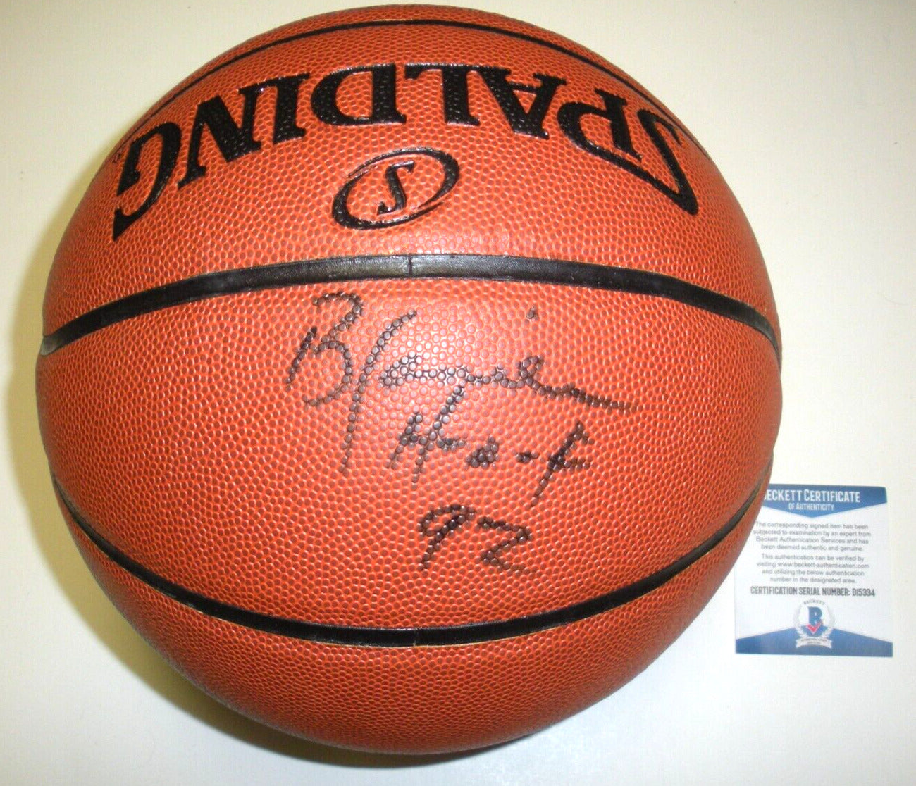 Bob Lanier Detroit Pistons Hof 1992 Last One