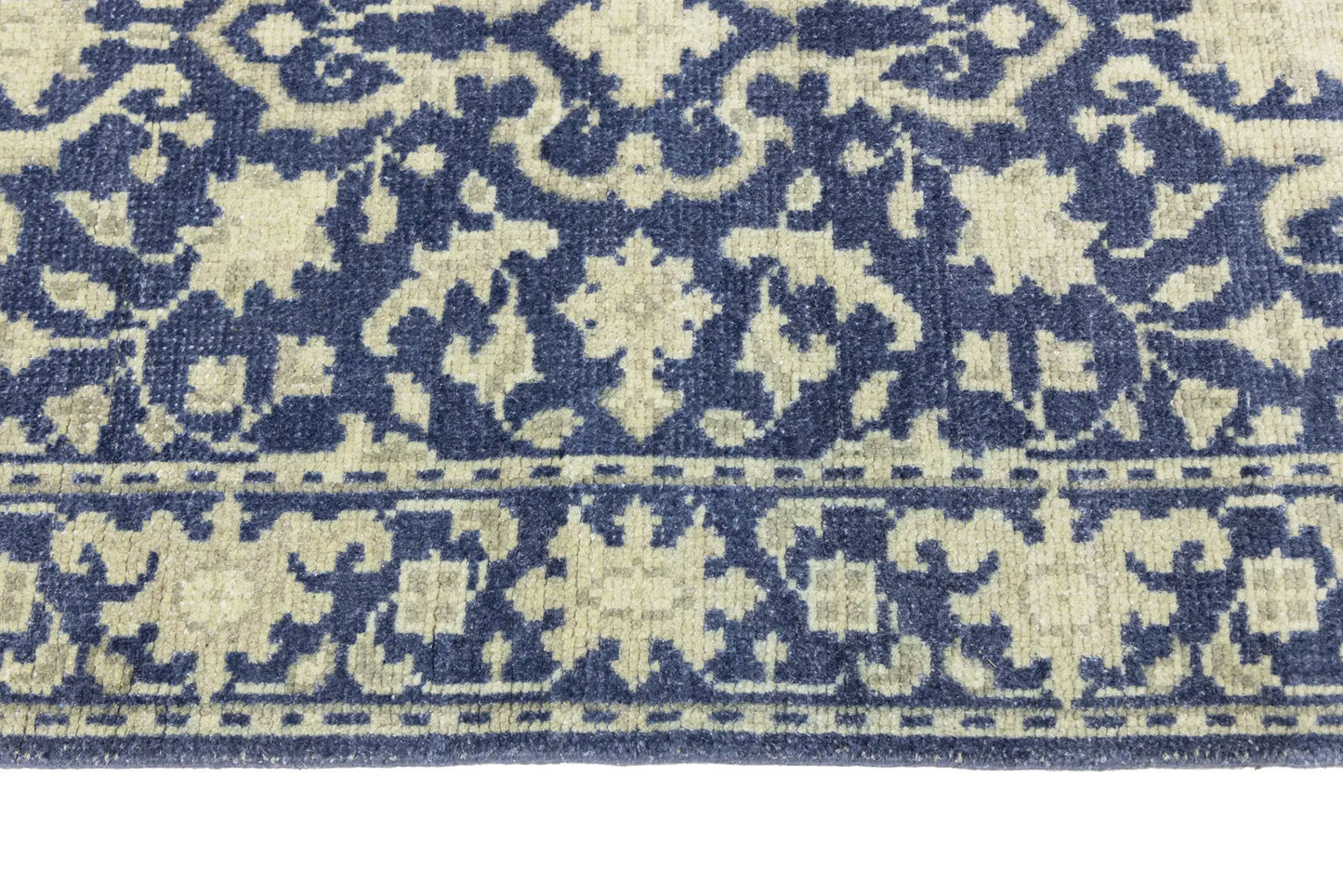 3X5 Ft Transitional Oriental Rug Muted Floral