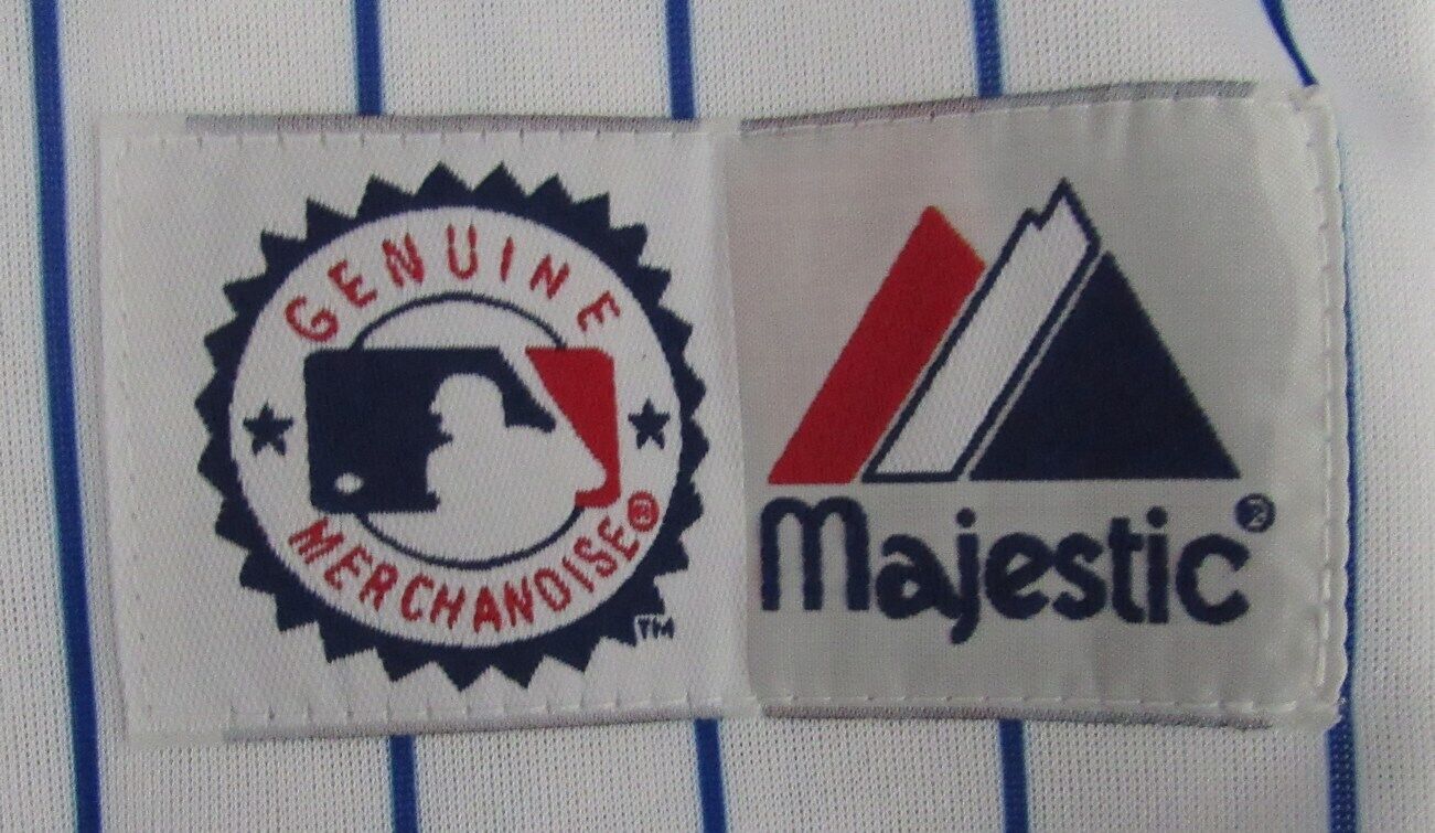 Pedro Martinez Hof Autographed White Majestic