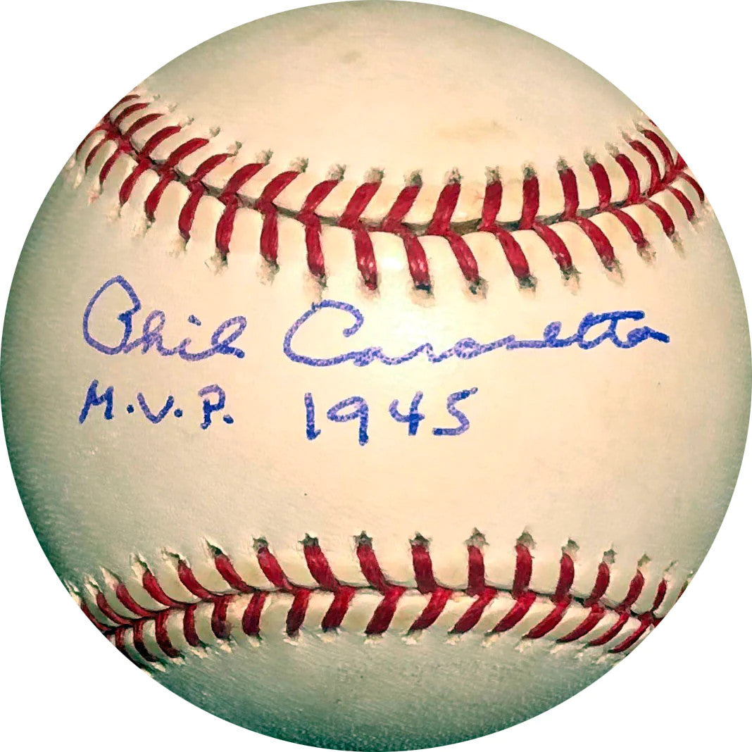 Phil Cavarretta "Mvp 1945" Autographed Baseball