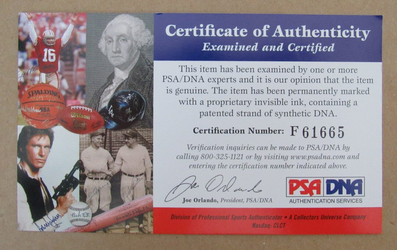 Don Larsen New York Yankees Signed Framed 11X14 Photo Psa/Dna F61665