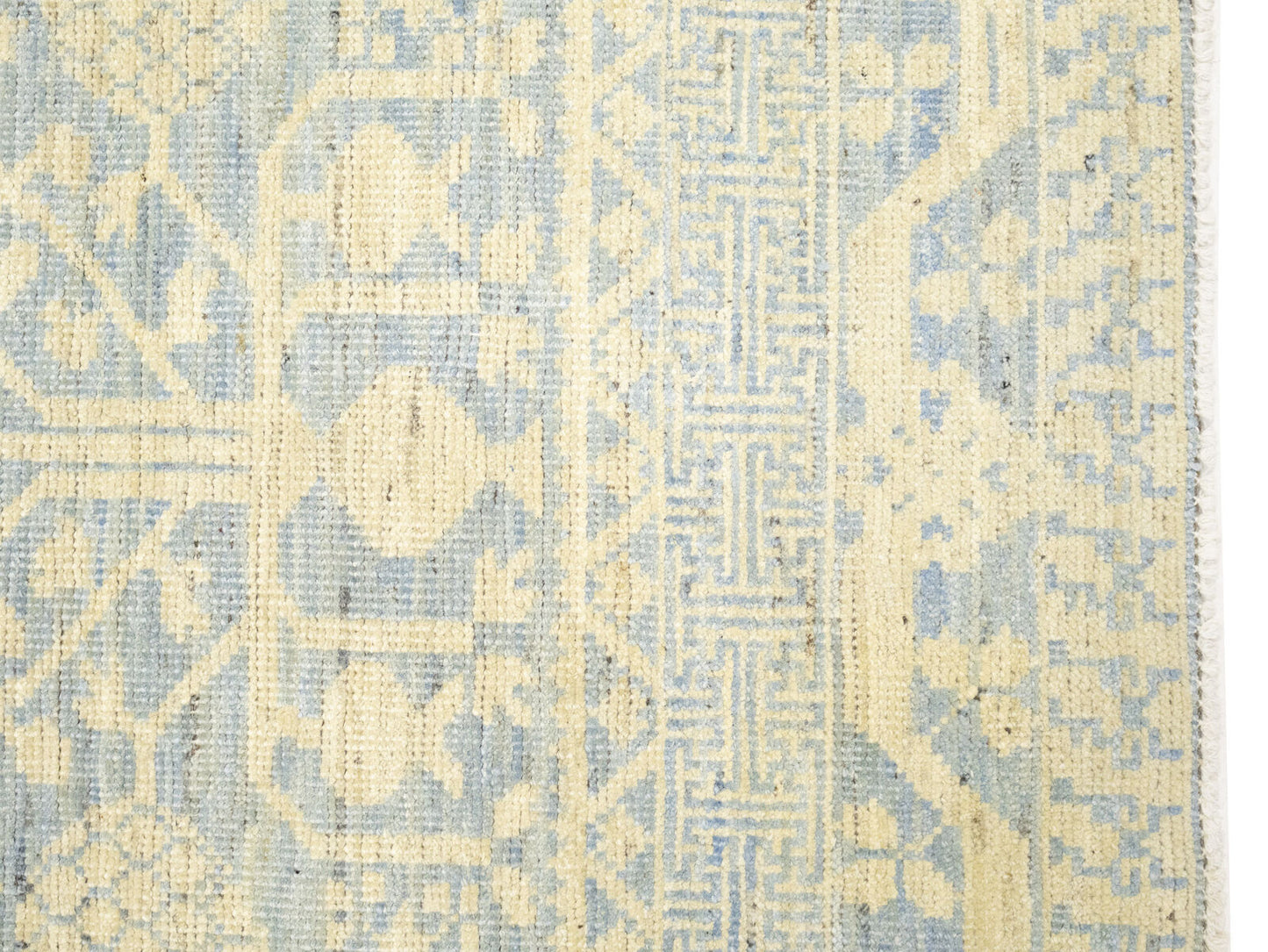 Handmade Khotan Rug Floral Classic Oushak