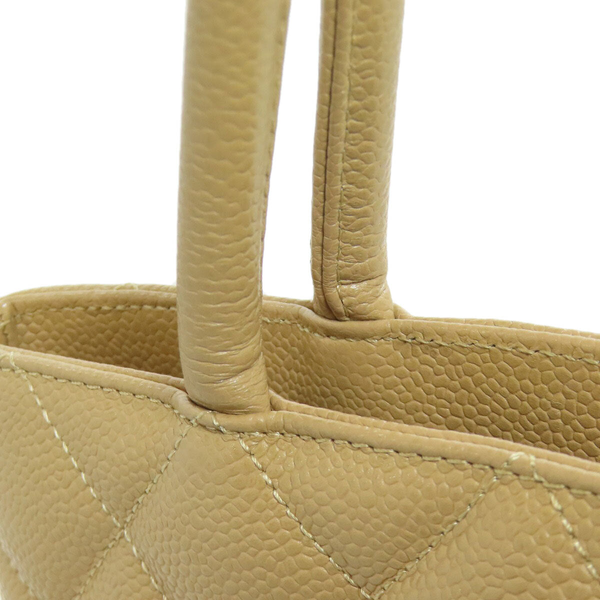 Chanel Tote Bag Medallion Goldhardware Grained