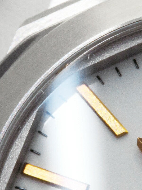 Bvlgari Octo Bgo41S White Automatic Band Size 17.5Cm Men'S Used Watch #61016