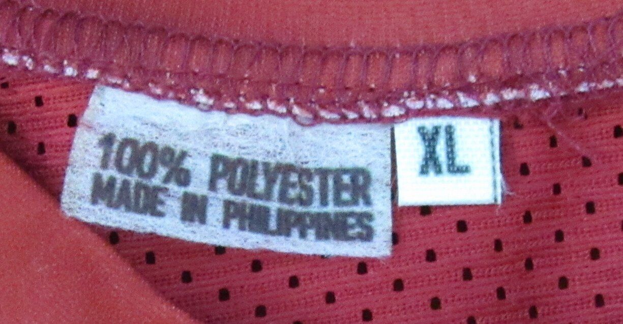 "Hoosiers" Cast Multi-Signed/Inscr Custom Red