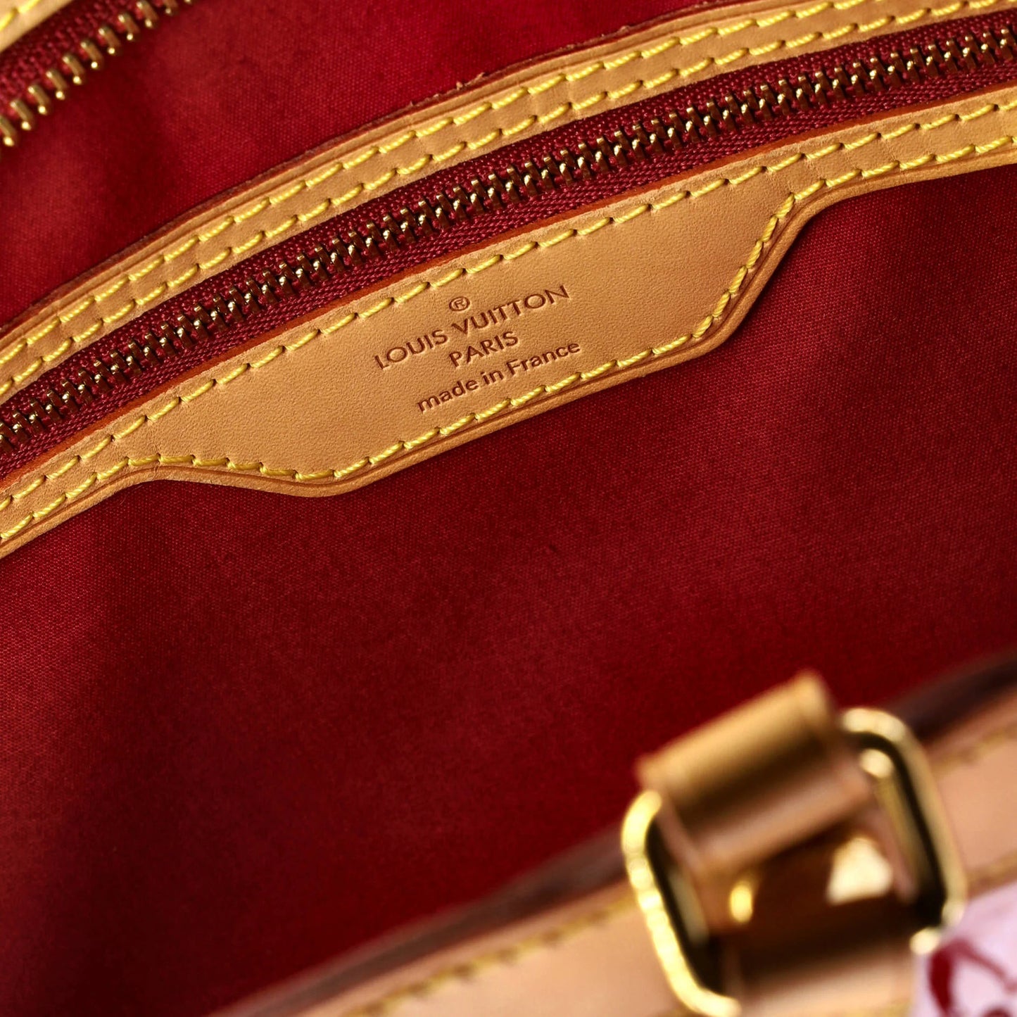 Louis Vuitton Brea Handbag Monogram Vernis Mm