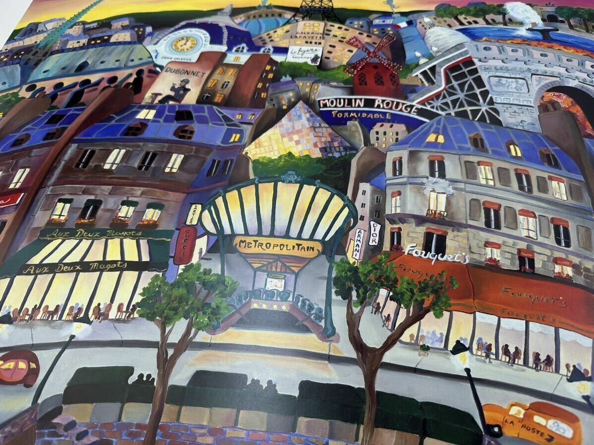 Linnea Pergola Poster "April In Paris" 1994 Art