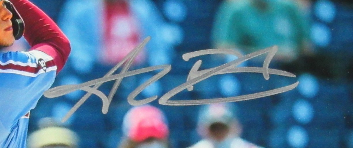 Alec Bohm Signed/Auto 8X10 Photo Philadelphia