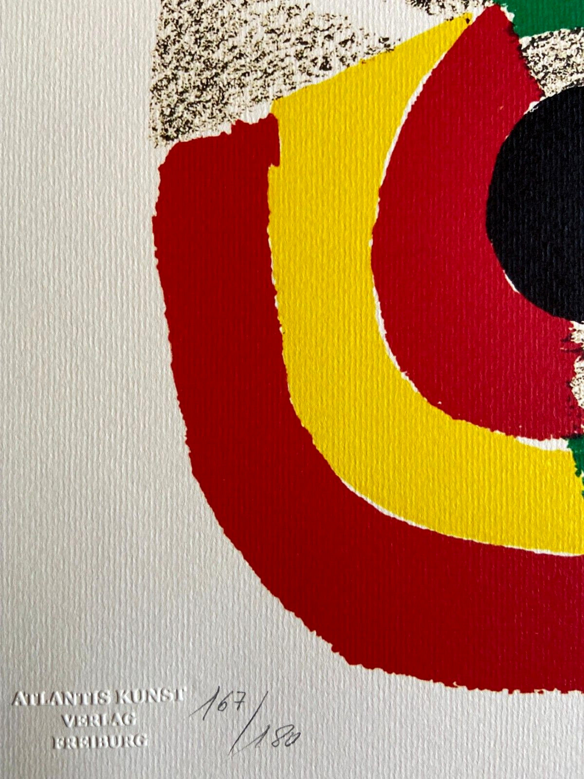 Sonia Delaunay Lithograph Coa Signed Numbered 180