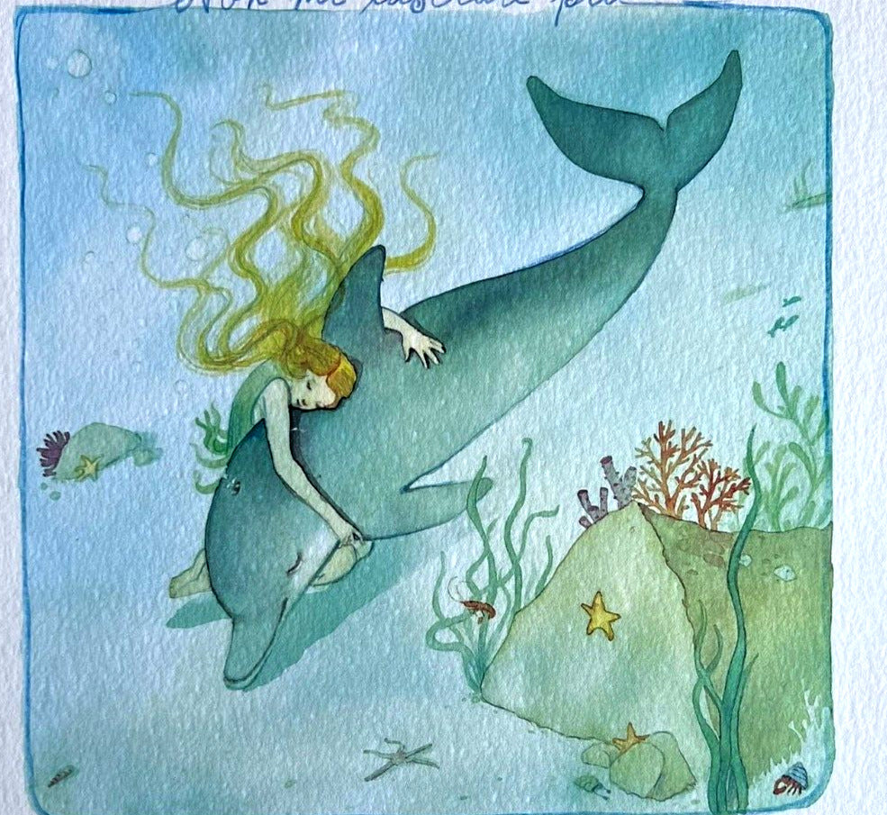 Alessandra Roberti Lithograph Colorata A Mano