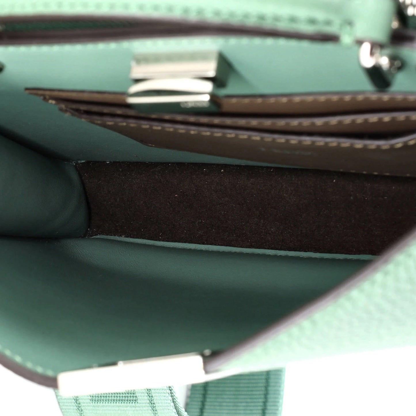 Leather Fendi Peekaboo ISeeU XCross Bag