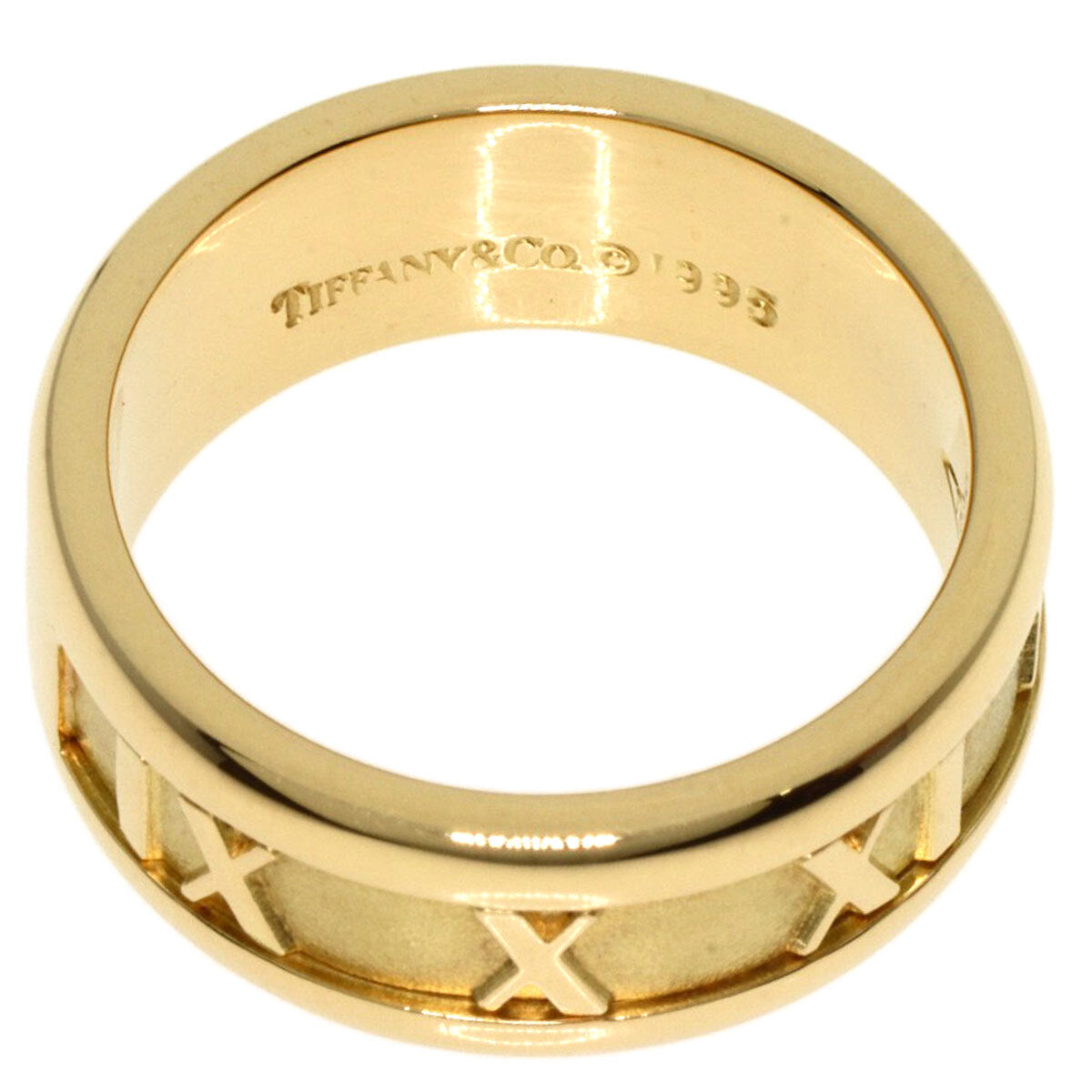 Tiffany&Co. Ring Atlas K18 Yellow Gold